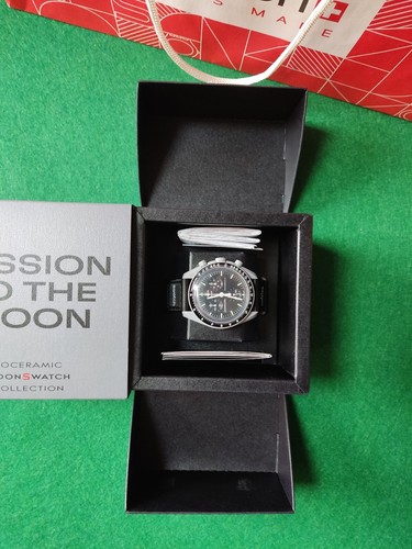 Omega swatch moonwatch - x,
