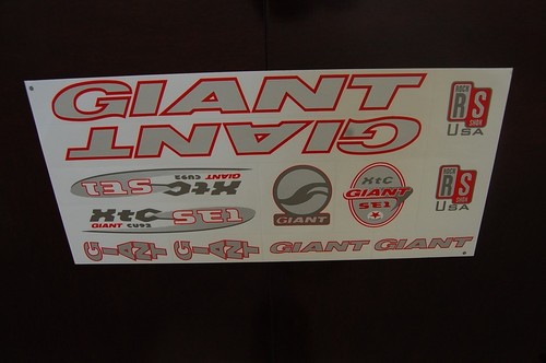 Adesivi giant xtc - adesivi,
