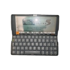 Psion Series 5 Palmtop computer portatile PDA - stilo e custodia in pelle testata ottime condizioni