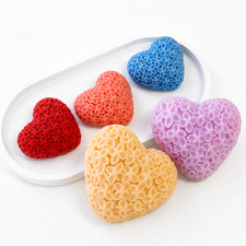 Stampo silicone fiore cuore