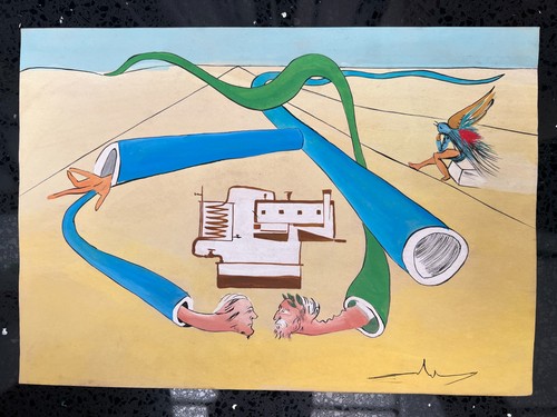 Salvador dalì disegno - salvador,