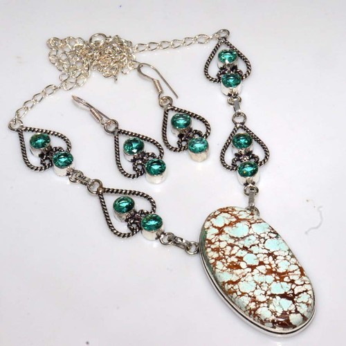 Set orecchini collana topazio