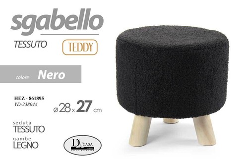 Pouf sgabello poggiapiedi - pouf,