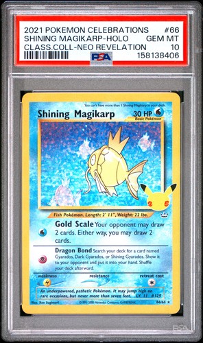 Psa shining magikarp holo - shining,