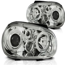 Fari A LED Angel Eyes Per VW