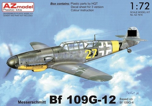 Messerschmitt 109g 12 - bf, 109g-12