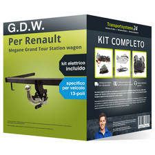 Pacco Gancio traino estr. per