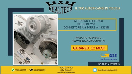 Motorino servosterzo peugeot - motorino,