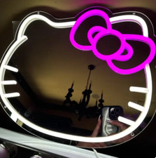 Hello kitty led wall mirror - led,