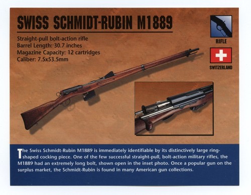 Swiss schmidt rubin m1889 - swiss,