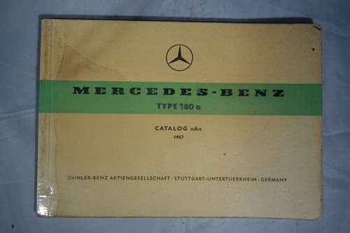 Mercedes benz 180 - a, elenco