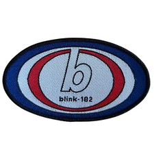 Patch Blink 182 · Logo Ovale