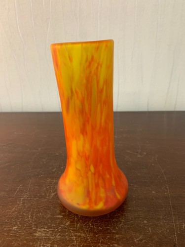 Vaso tubo vetro nuvolato - vetro,