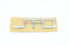 LOGO SCRITTA SIGLA MODELLO ' JTD ' ALFA ROMEO 145 146 - ALFA ROMEO 46548219