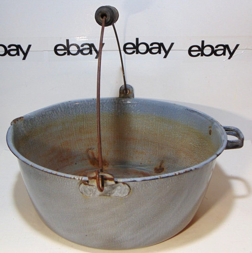 Antico lavabo vintage smaltato