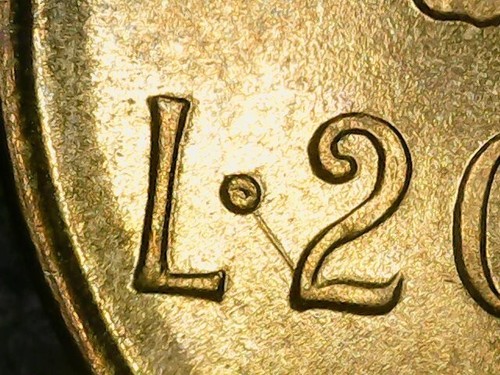 Lire 1976 errore linea - 20,