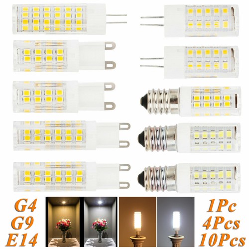 10x e14 led mais - g9,