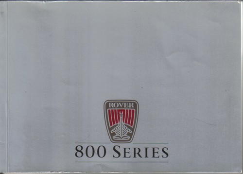 Rover serie 800 - serie,
