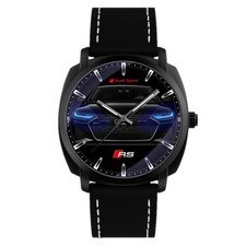 Orologio da Polso Nero Opaco Matrix RS per fan di Audi Sport Tuning Racing A7
