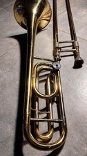 Trombone with mouthpiece Good