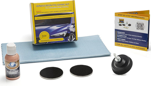 Glass polish kit di - kit,