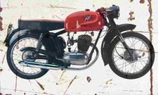 MV Agusta 125TR 1954 Aged