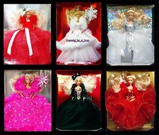 Lotto 6 bambole Barbie Happy