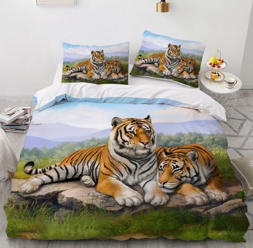 Set copripiumino erba tigre - copripiumino, 3d