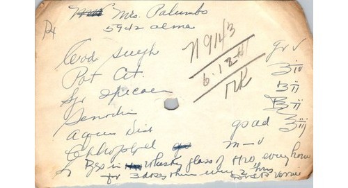 1941 medical prescription - medical,