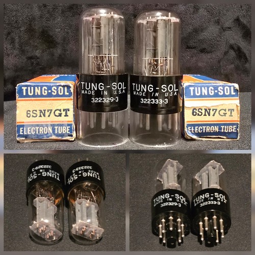 Tubo tung sol 6sn7 1953 - tubo, tung-sol