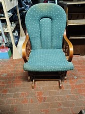 Sedia A Dondolo Vintage Per