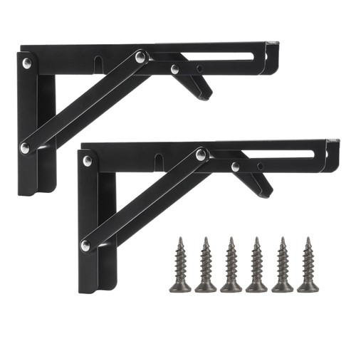 Staffe pieghevoli mensola - x,