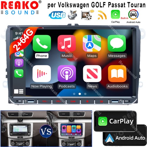 Autoradio stereo carplay - stereo,