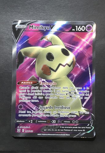 Carte pokemon italiano - v,