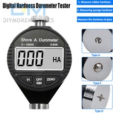 Durometro digitale Shore sclerometro tester durezza misuratore strumento per pneumatici in gomma