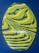 Vaso in vetro artistico VERDE