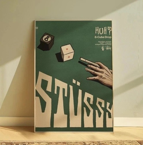 Poster ball stussy - poster, 8