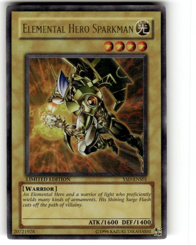 Elemental hero sparkman - elemental,
