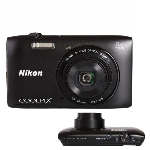 Nikon coolpix s3600 fotocamera - nikon,