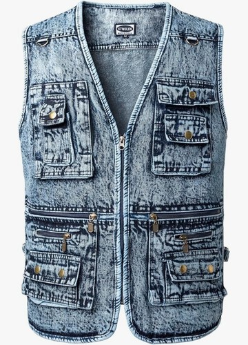 Gilet uomo ktwolen denim - gilet,