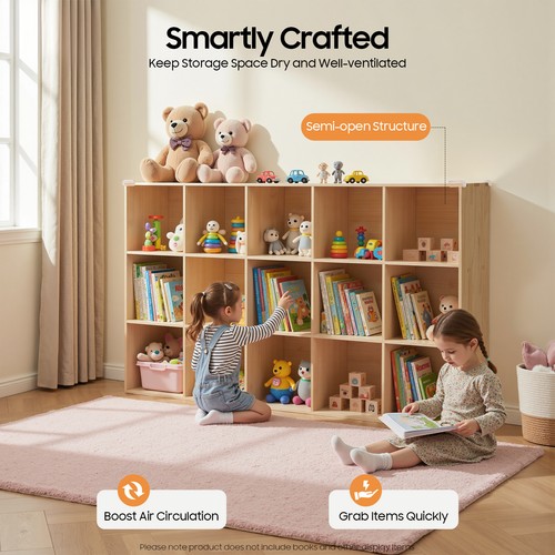 Libreria con scomparti in - 15,