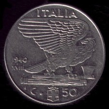 Moneta 50 centesimi anni vari