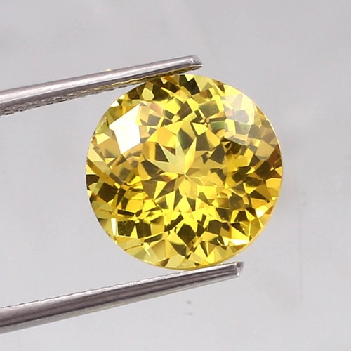 Aaa zaffiro giallo ceylon - zaffiro,