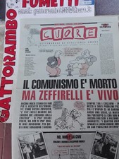 Cuore settimanale satirico n.31 anno 1991- ottimo