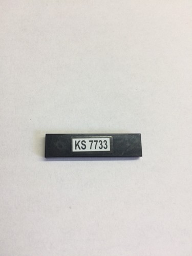 Lego 2431pb086 mattonella - , nera