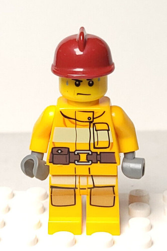 Lego minifigure pompiere - minifigure,