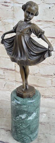 Carino bronzo statua little - bronzo,