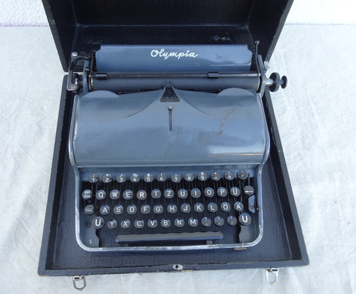Macchina scrivere valigetta - macchina,