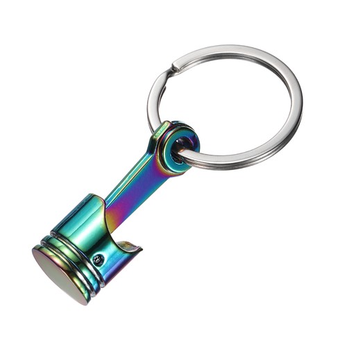 Narrow piston keychain - narrow, auto