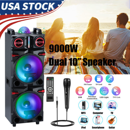 Altoparlante bluetooth 9000w - altoparlante,